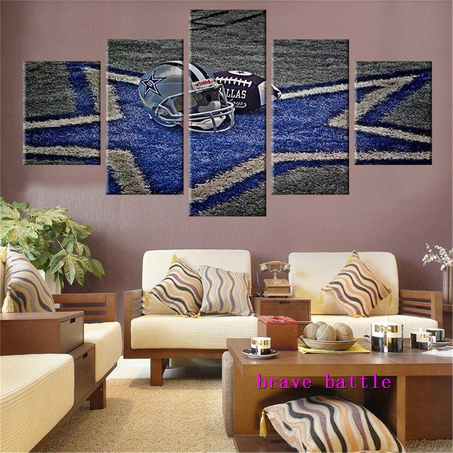 dallas-cowboys-canvas-painting-living-room-home-decor-modern-mural-art-oil-painting