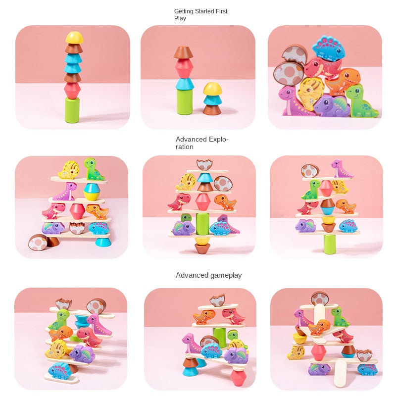 childrens-wooden-dinosaur-animal-stacking-music-balance-building-blocks-kindergarten-puzzle-toy