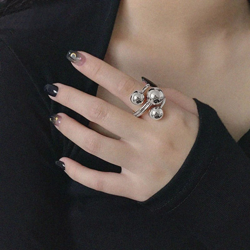 irregular-planet-index-finger-band-adjustable-exaggerated-ring-tide