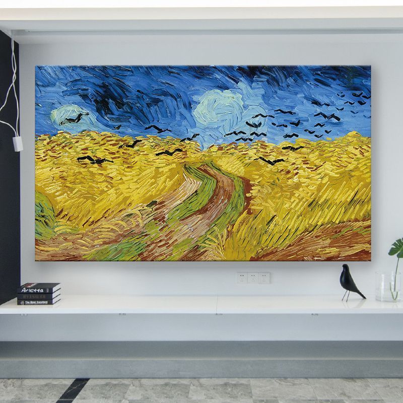 k1v-oil-painting-light-luxury-tv-cover-dust-cover-cloth-dust-cover-cover-55-inch-65-inch-lcd-tv-cover-new-cover
