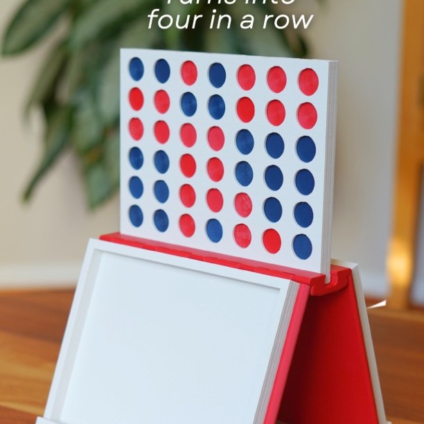 PlayBook'd Four in a Row Board Game Puzzle Toy