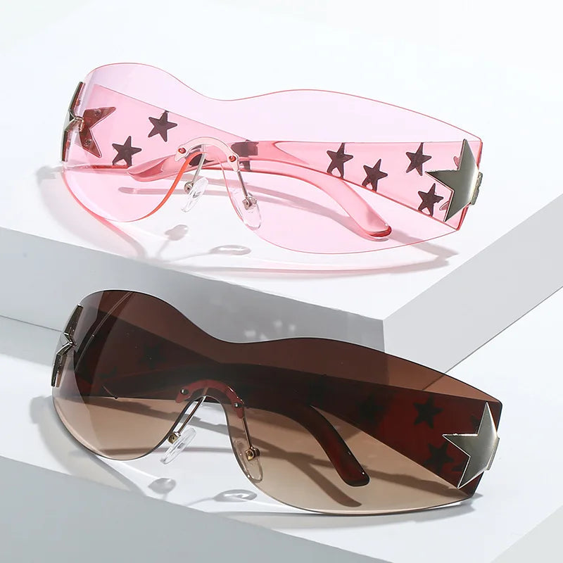 Star-Shaped Diamond Sunglasses