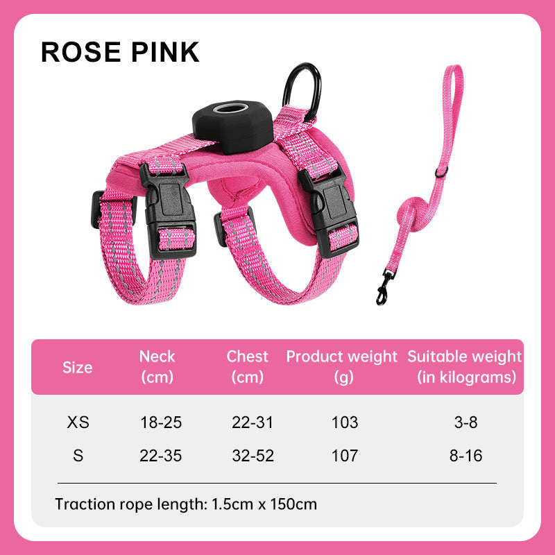 reflective-escape-proof-cat-harness-adjustable-vest-with-built-in-airtag-holder-for-outdoor-walking