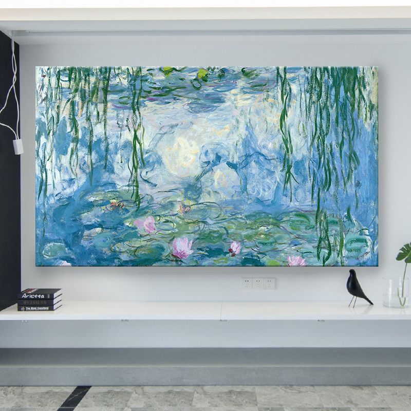k1v-oil-painting-light-luxury-tv-cover-dust-cover-cloth-dust-cover-cover-55-inch-65-inch-lcd-tv-cover-new-cover