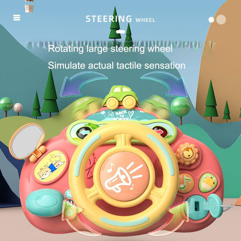childrens-simulation-steering-wheel-cartoon-simulation-co-pilot-car-rear-seat-car-baby-lighting-music-puzzle-toy