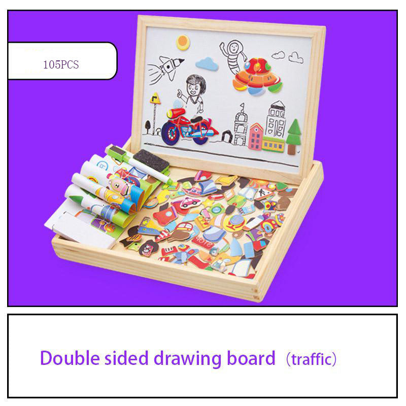 young-childrens-magnetic-animal-puzzle-music-drawing-board-three-dimensional-puzzle-variety-writing-board-blackboard-educational-wooden-toys
