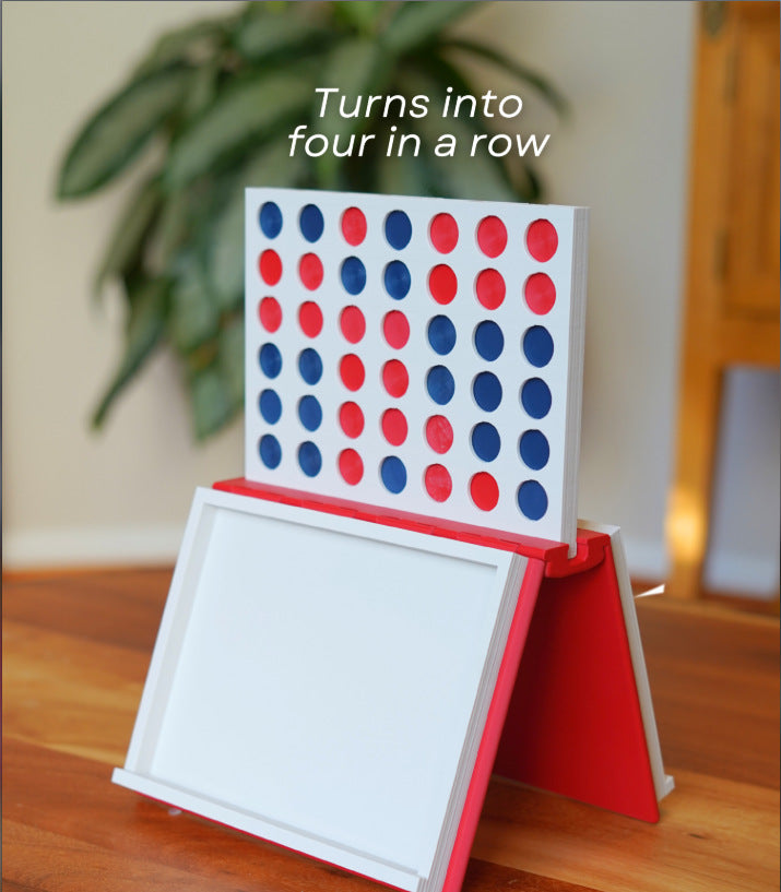 PlayBook'd Four in a Row Board Game Puzzle Toy