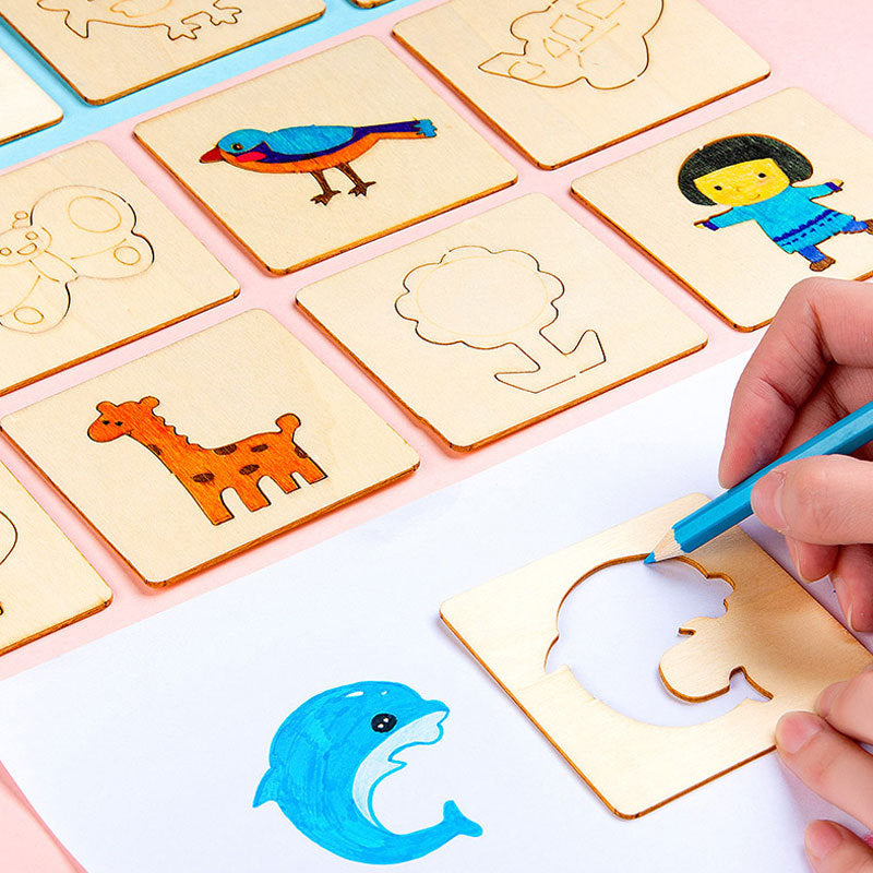 childrens-wooden-drawing-template-set-for-kindergarten-and-primary-school-students-hollow-graffiti-toy-for-boys-and-girls-painting-tool-kit