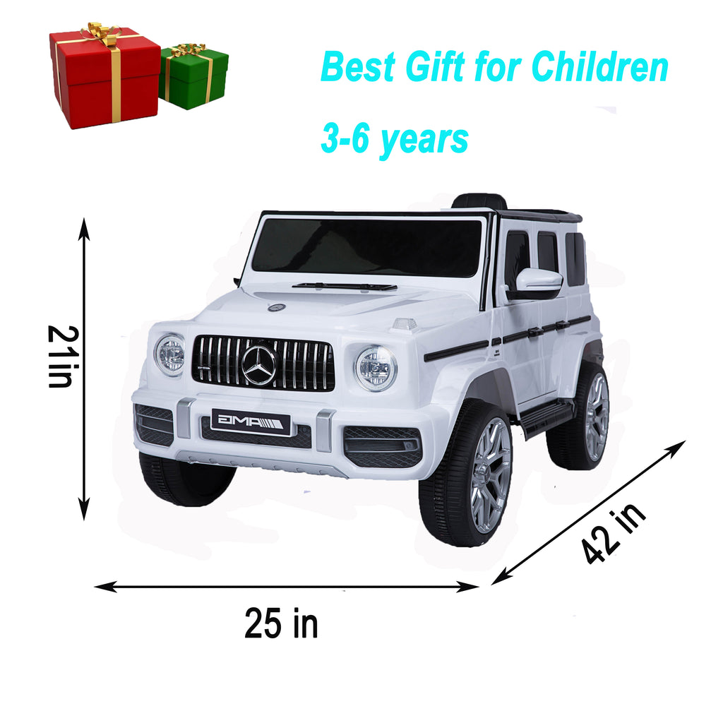 mercedes-benz-g63-childrens-electric-vehicle-with-remote-control-12v-music-horn-spring-suspension-safety-lock-and-license