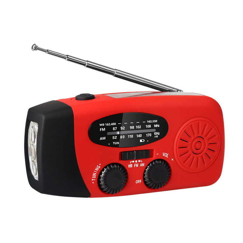 portable-multi-func-hand-crank-emergency-gen-solar-radio-shockproof-fm-am-wb-noaa-power-bank
