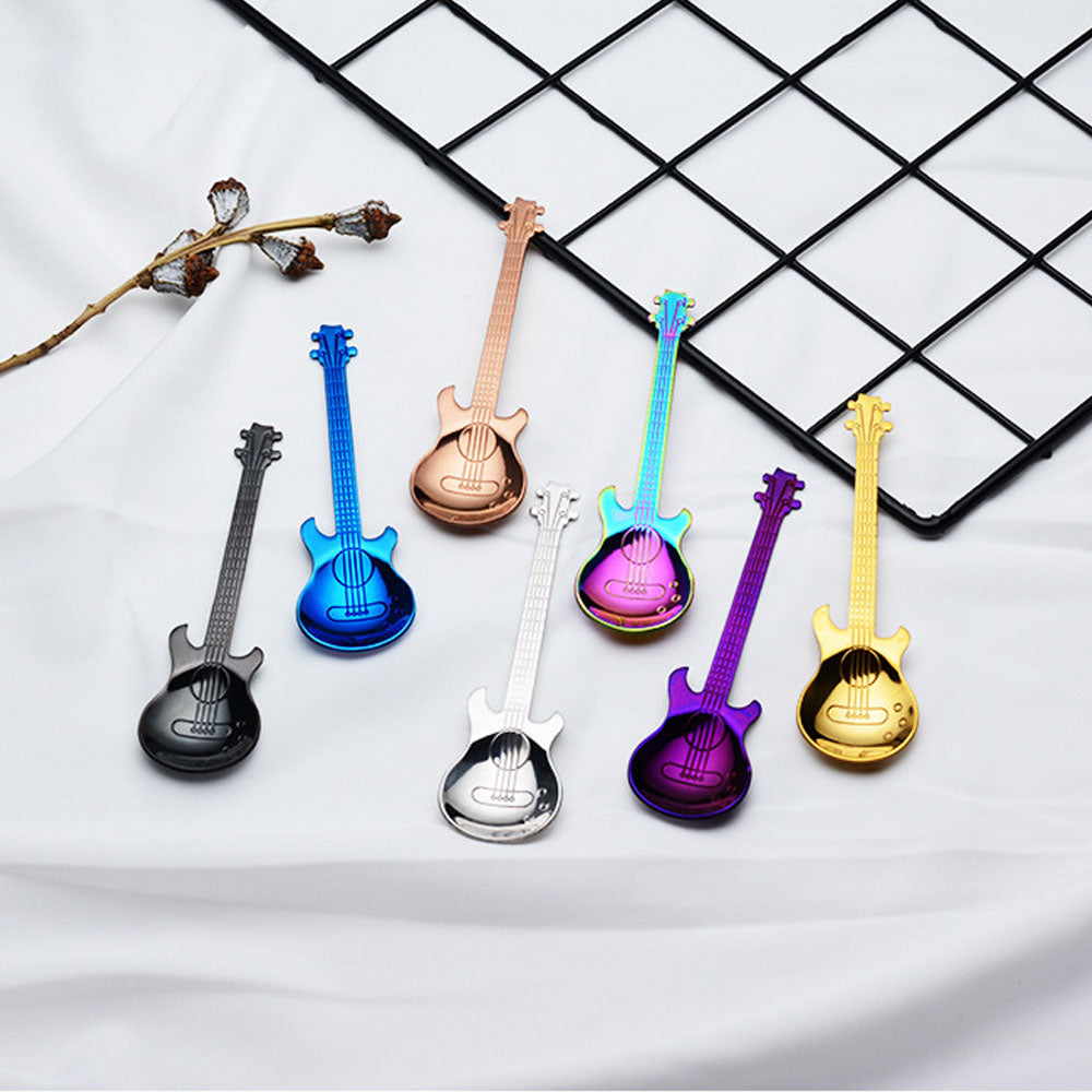 creative-stirring-spoon-guitar-shape-stainless-steel-coffee-spoons-stirring-teaspoon-set-cake-ice-cream-scoop-kit-tableware