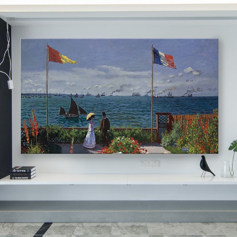 k1v-oil-painting-light-luxury-tv-cover-dust-cover-cloth-dust-cover-cover-55-inch-65-inch-lcd-tv-cover-new-cover