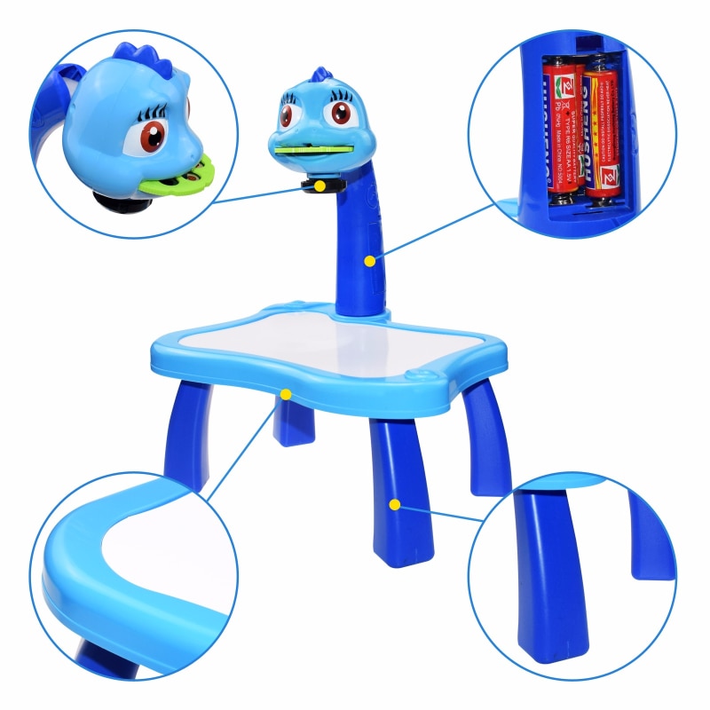 children-led-projector-art-drawing-table-toys-kids-painting-board-desk-arts-crafts-educational-learning-paint-tools-toy-for-girl