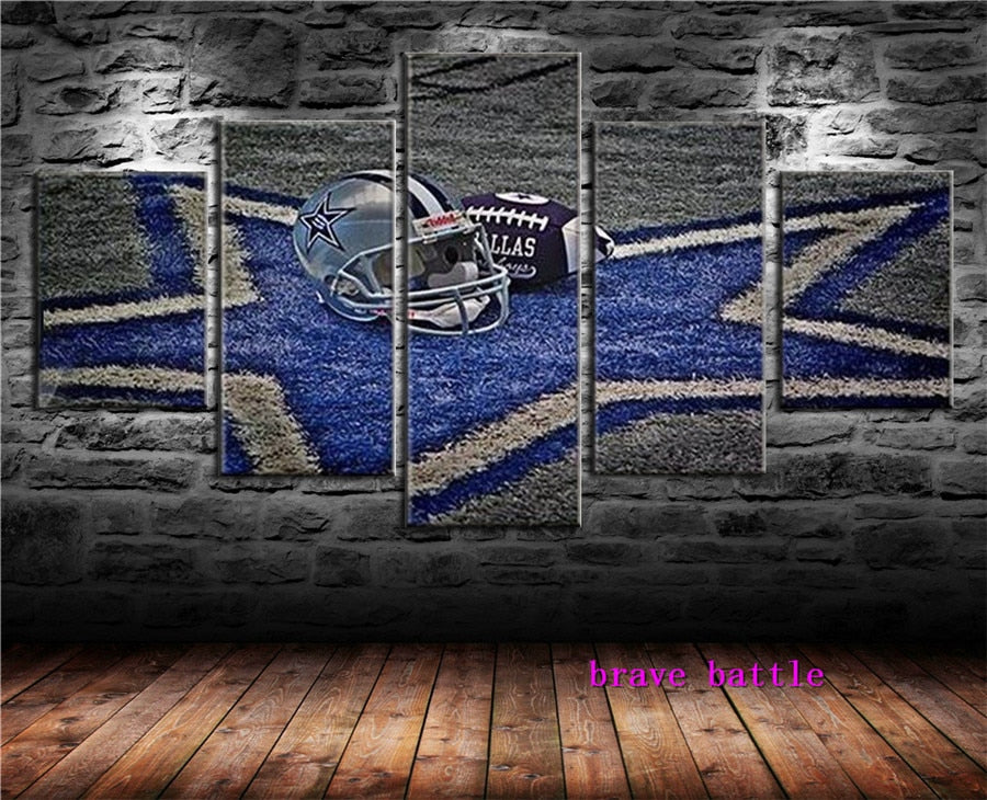 dallas-cowboys-canvas-painting-living-room-home-decor-modern-mural-art-oil-painting
