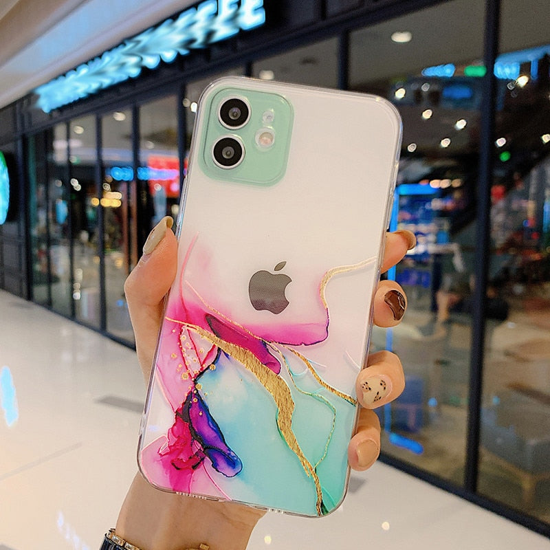 watercolor-painting-phone-case-for-iphone-12-pro-11-pro-max-x-xr-xs-max-7-8-6s-plus-se-2020-clear-shockproof-soft-tpu-back-cover