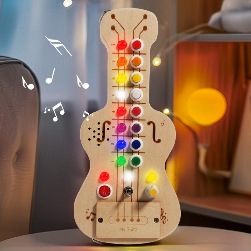 wooden-led-switch-light-melodic-sound-optoelectronic-guitar-busy-board-childrens-montessori-early-education-puzzle-toy