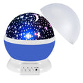 LED Star & Moon Night-Light Projector