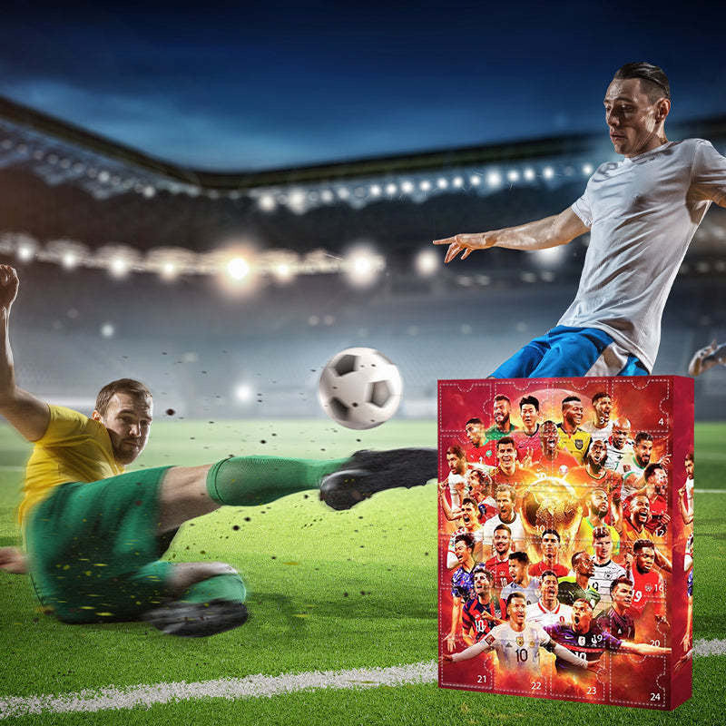 Football Blind Box World Cup PVC Star Ornament Football Star Blind Box Comes to the Football World Handmade