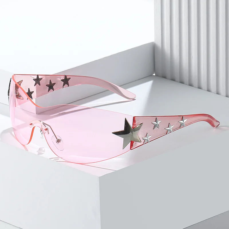 Star-Shaped Diamond Sunglasses