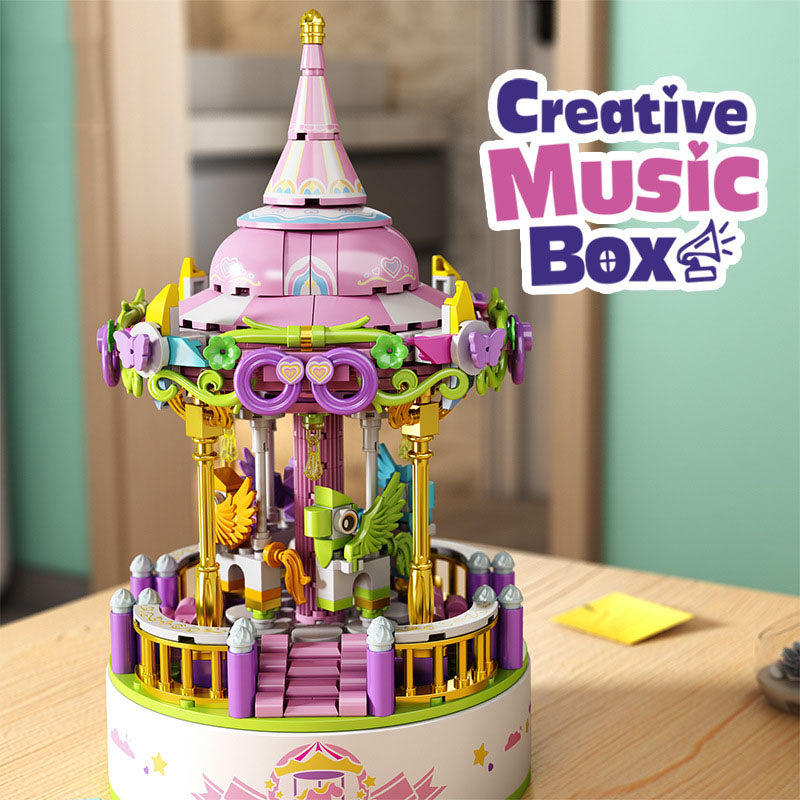 carousel-music-box-assembly-music-box-ornaments-building-blocks-childrens-boys-and-girls-toys-christmas-gifts