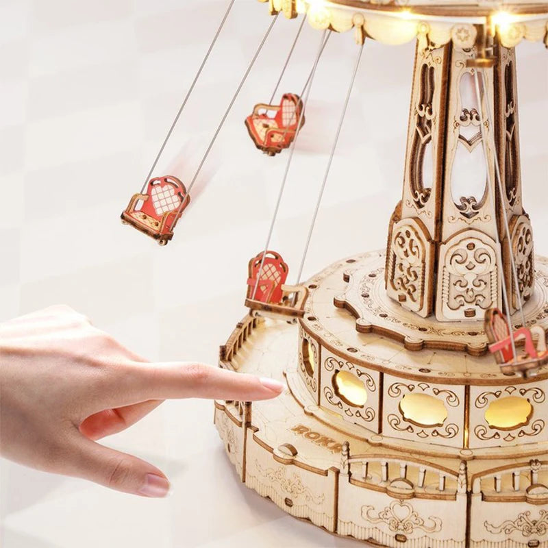 childrens-wooden-puzzle-christmas-gift-magic-amusement-park-wooden-toy-diy-music-box-easy-assembly-swing-model-making-kit