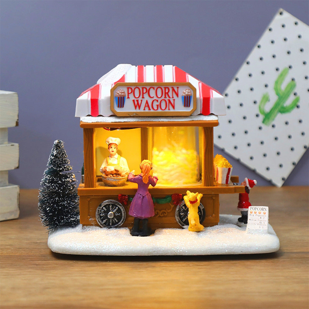 cross-border-new-christmas-light-up-musical-house-christmas-food-cart-snow-hut-creative-decoration-christmas-ornament-gift