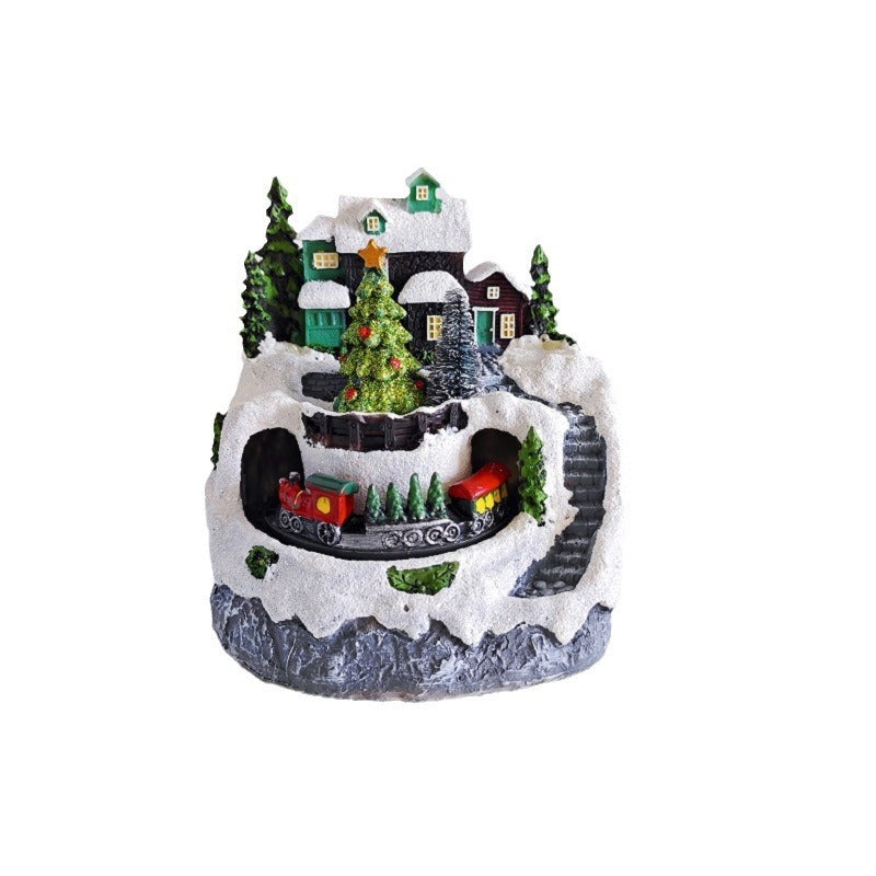 new-music-train-will-spin-christmas-resin-ornaments-decorations-christmas-gifts-luminous-houses