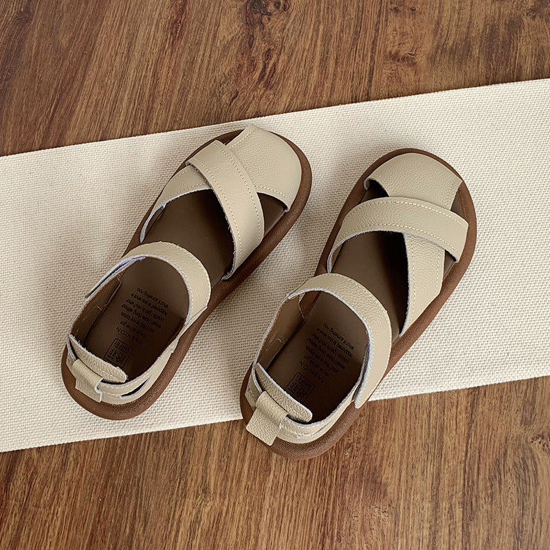 flat-heeled-toe-covered-sandals-for-women-casual-shoes