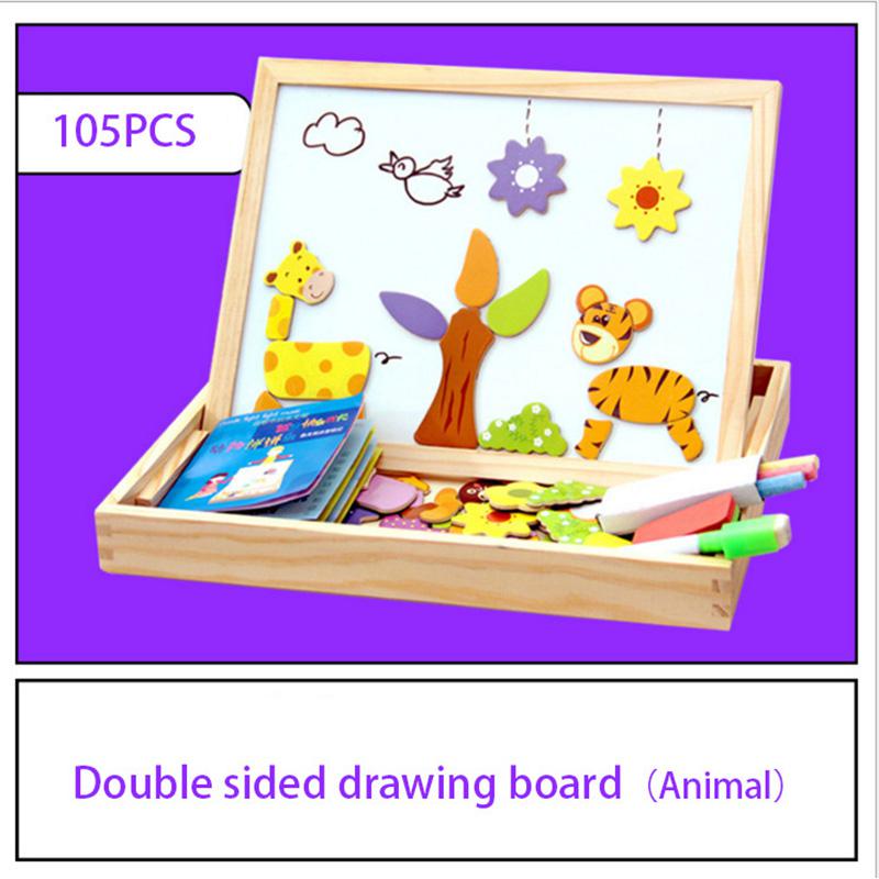 young-childrens-magnetic-animal-puzzle-music-drawing-board-three-dimensional-puzzle-variety-writing-board-blackboard-educational-wooden-toys