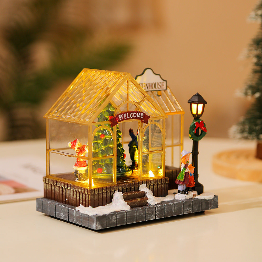 christmas-gifts-christmas-decorations-glowing-music-houses-resin-crafts-creative-desktop-ornaments