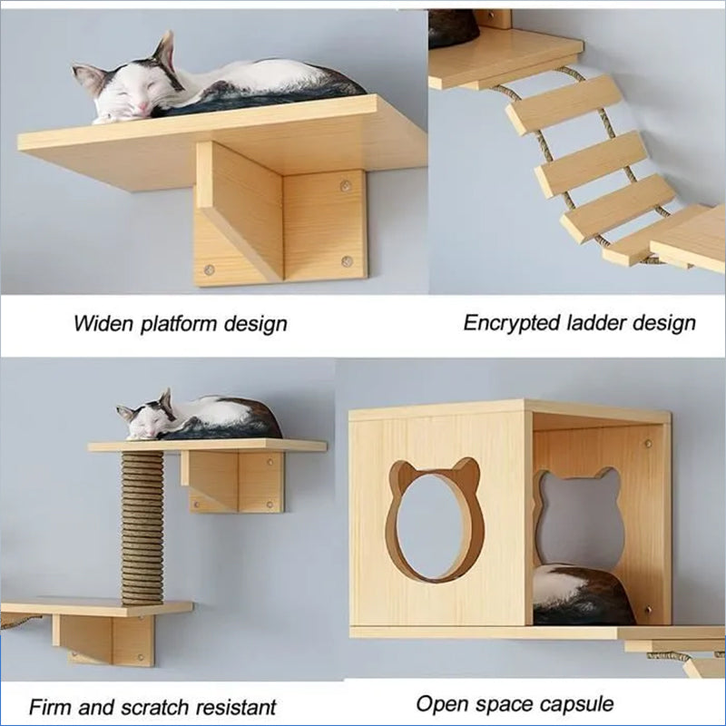 wall-mounted-cat-hammock-sisal-scratch-post-set-space-saving-cat-activity-shelves-climbing-tree-bed-for-indoor-cats