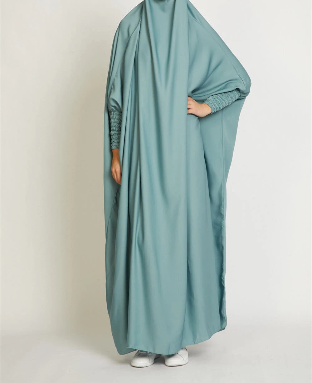 Chic Loose Long Women's Dress Solid Color Casual Plus Size Dress