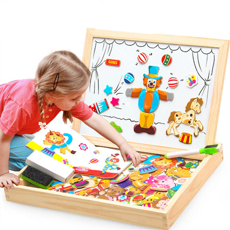 young-childrens-magnetic-animal-puzzle-music-drawing-board-three-dimensional-puzzle-variety-writing-board-blackboard-educational-wooden-toys