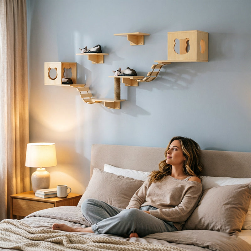 wall-mounted-cat-hammock-sisal-scratch-post-set-space-saving-cat-activity-shelves-climbing-tree-bed-for-indoor-cats