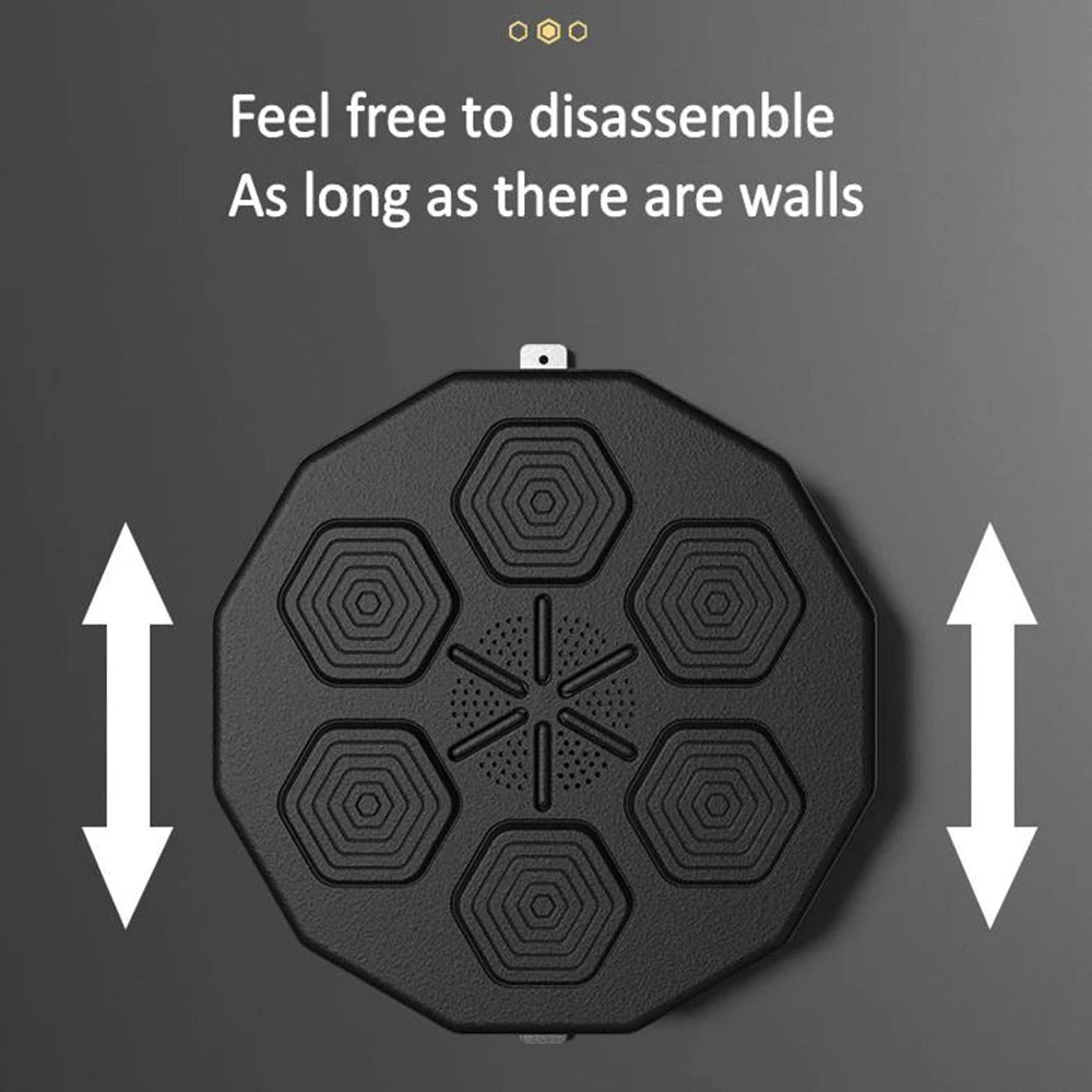 smart-music-boxing-machine-wall-mounted-bluetooth-smart-fun-punch-boxing-trainer-wall-target-punching-pads-suitable-for-home