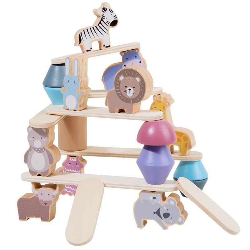 childrens-wooden-dinosaur-animal-stacking-music-balance-building-blocks-kindergarten-puzzle-toy