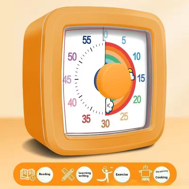 Yunbaoit Visual Timer – Digital Countdown Clock with Night Light for Kids & Kitchen