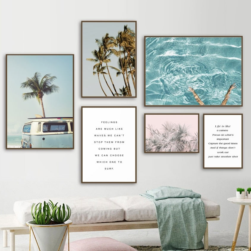 coconut-tree-palm-leafs-bus-sea-landscape-wall-art-canvas-painting-nordic-posters-and-prints-wall-pictures-for-living-room-decor