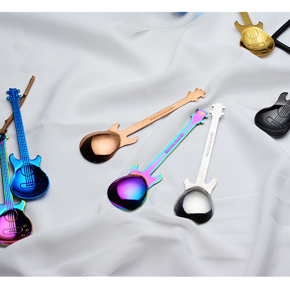 creative-stirring-spoon-guitar-shape-stainless-steel-coffee-spoons-stirring-teaspoon-set-cake-ice-cream-scoop-kit-tableware