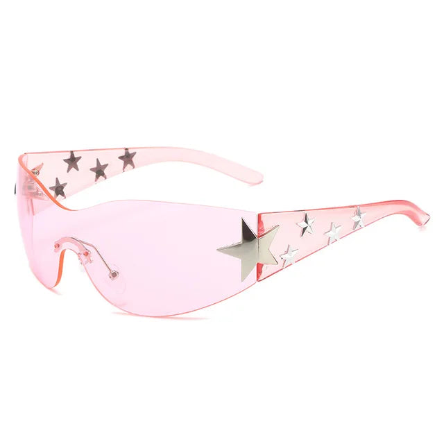 Star-Shaped Diamond Sunglasses