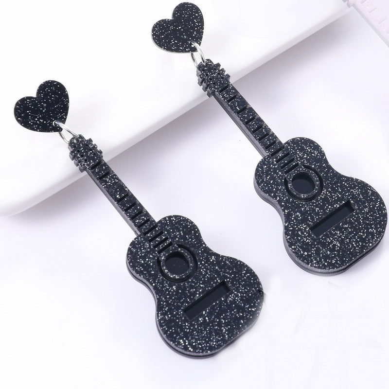 acrylic-classical-electric-guitar-earrings-style-european-and-american-retro-renaissance-personalized-hip-hop-earrings