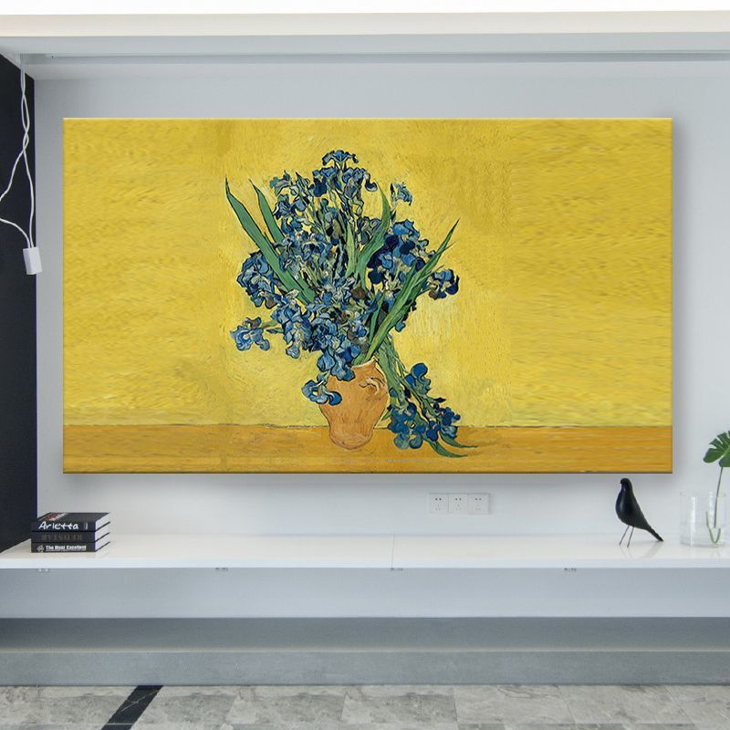 k1v-oil-painting-light-luxury-tv-cover-dust-cover-cloth-dust-cover-cover-55-inch-65-inch-lcd-tv-cover-new-cover
