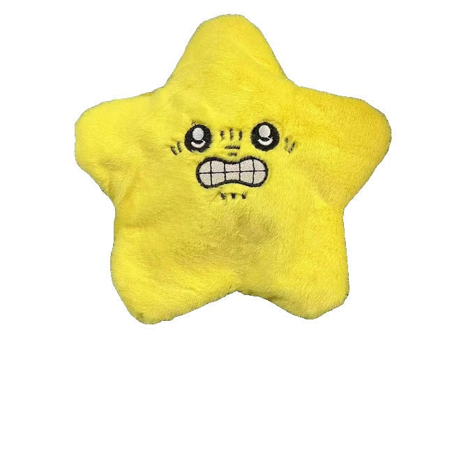 Hot Sale Funny Dancing Star Plush Record Glowing Plush Singing Star Doll