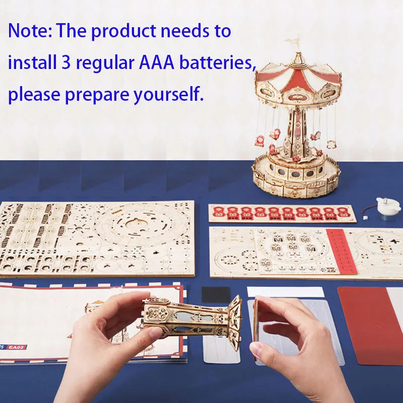 childrens-wooden-puzzle-christmas-gift-magic-amusement-park-wooden-toy-diy-music-box-easy-assembly-swing-model-making-kit