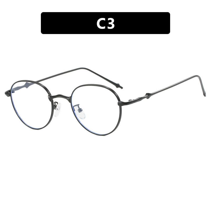 new-round-retro-metal-four-leaf-star-fashionable-sunglasses