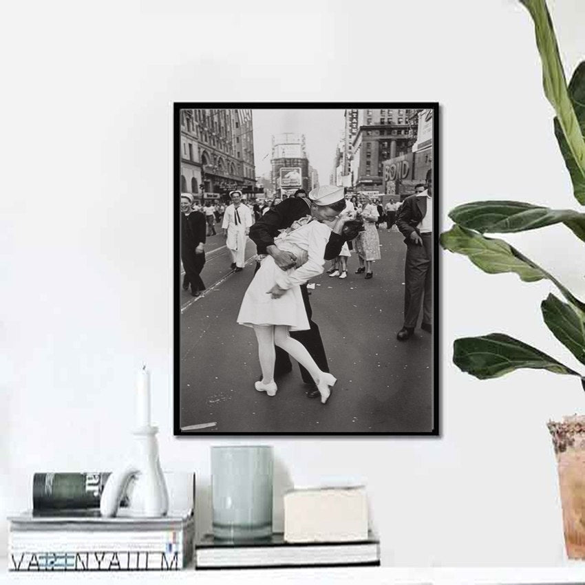 victory-kiss-new-york-pictures-wall-art-painting-print-canvas-poster-for-living-room-home-decorative-frame-not-include