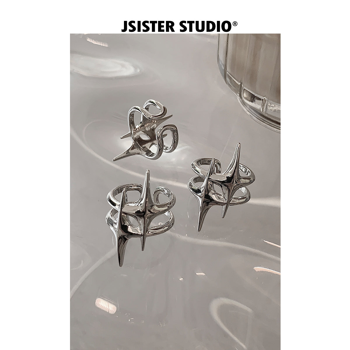 Super Cool Original Star Ring New Star Minority Design Sense Personality Sweet And Cool Index Finger Ring