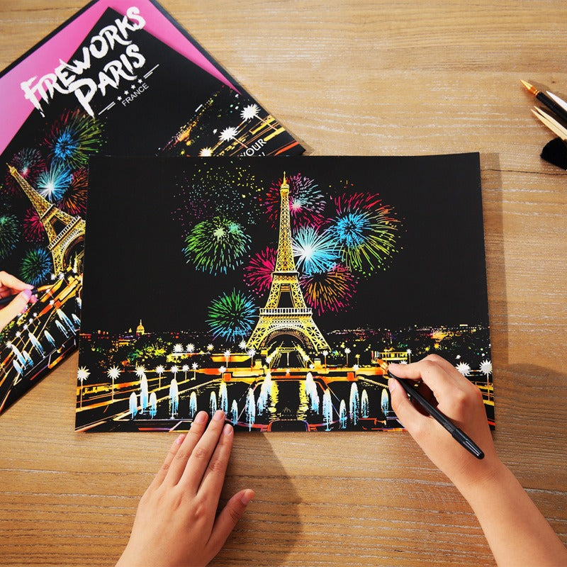 colorful-night-scene-scratch-painting-world-city-night-scene-scratch-painting-creative-handmade-painting