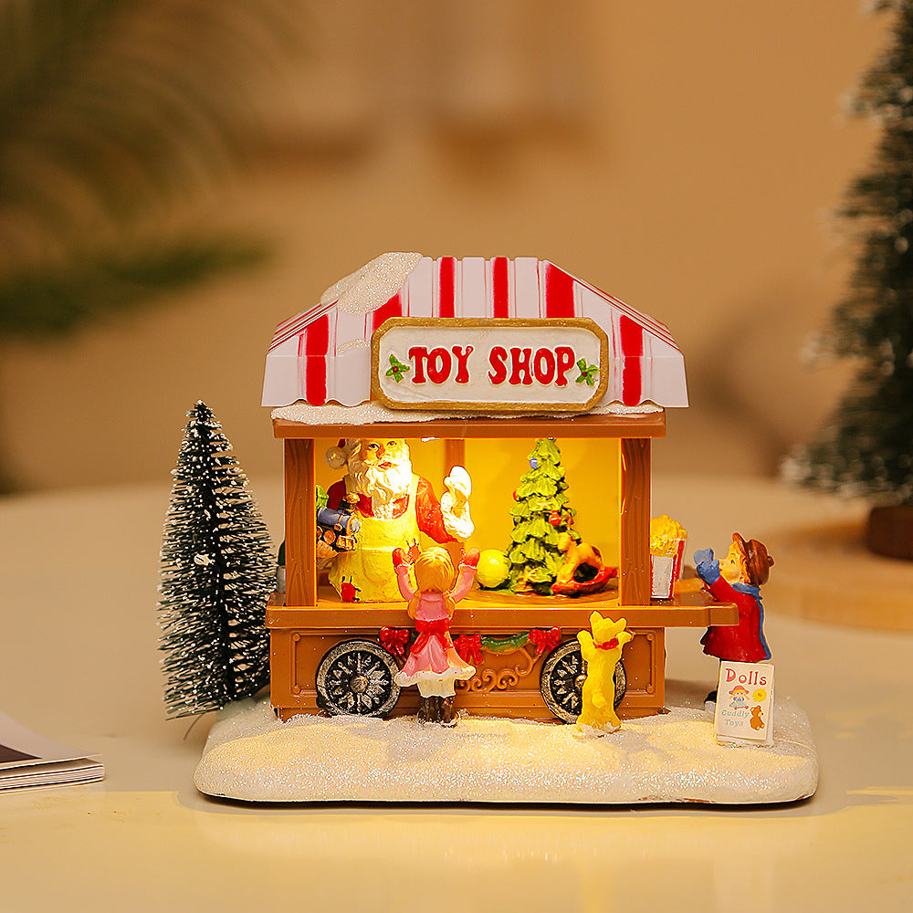 cross-border-new-christmas-light-up-musical-house-christmas-food-cart-snow-hut-creative-decoration-christmas-ornament-gift
