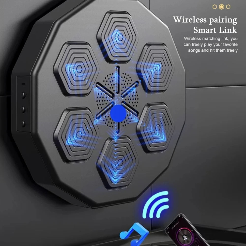 smart-music-boxing-machine-wall-mounted-bluetooth-smart-fun-punch-boxing-trainer-wall-target-punching-pads-suitable-for-home